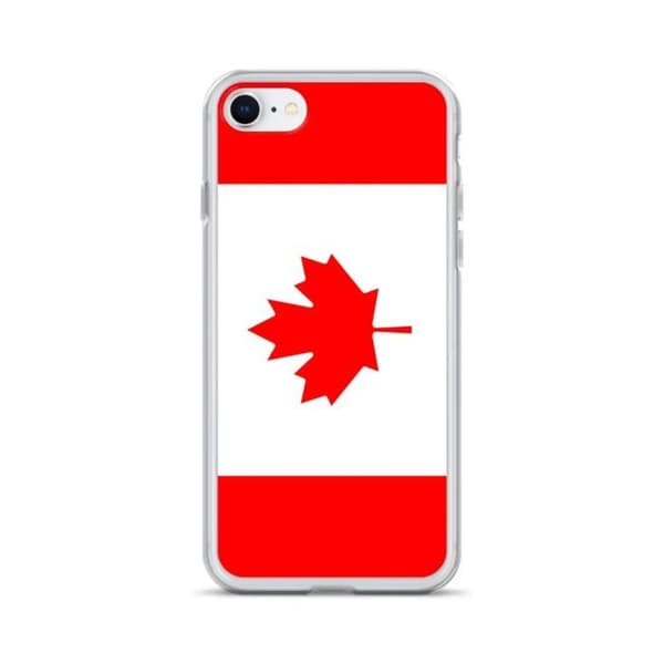 Coque Téléphone Drapeau Canada - iPhone 8 Flerfärgad