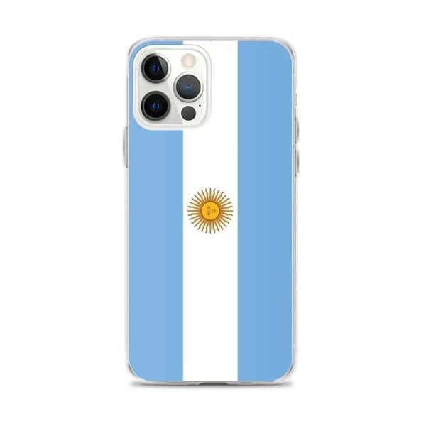 Argentina Flag Phone Case - iPhone 12 Pro Max Flerfärgad