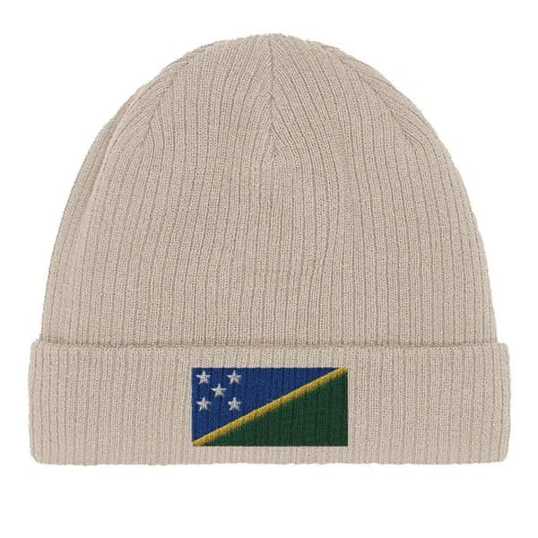 Bonnet Drapeau Salomon i Beige Beige
