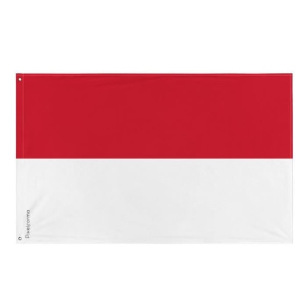 Monaco flagga 96x144cm i polyester