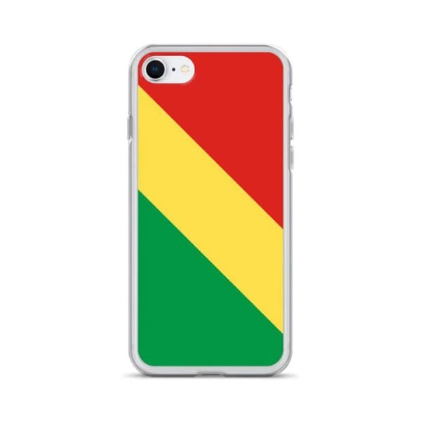 Coque Téléphone Drapeau republikken Kongo - iPhone 6 Plus Flerfärgad