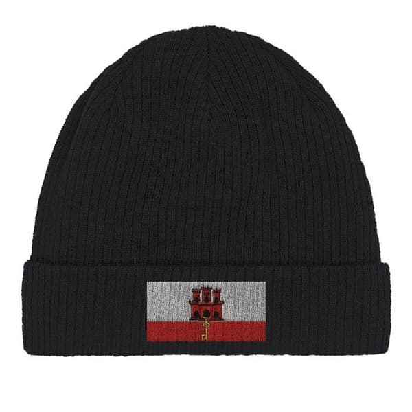 Bonnet Flag Gibraltar i Sort Svart