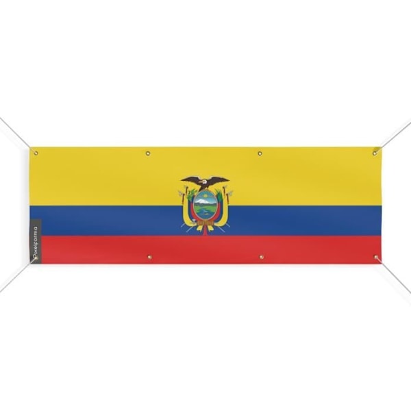 Ecuadorin lippubanneri 8 silmukkaa 200x600 cm