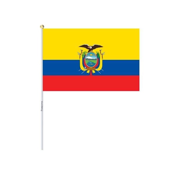 Mini Flag of Ecuador 20x30cm i polyester