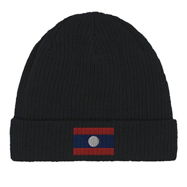 Bonnet Drapeau os i Sort Svart