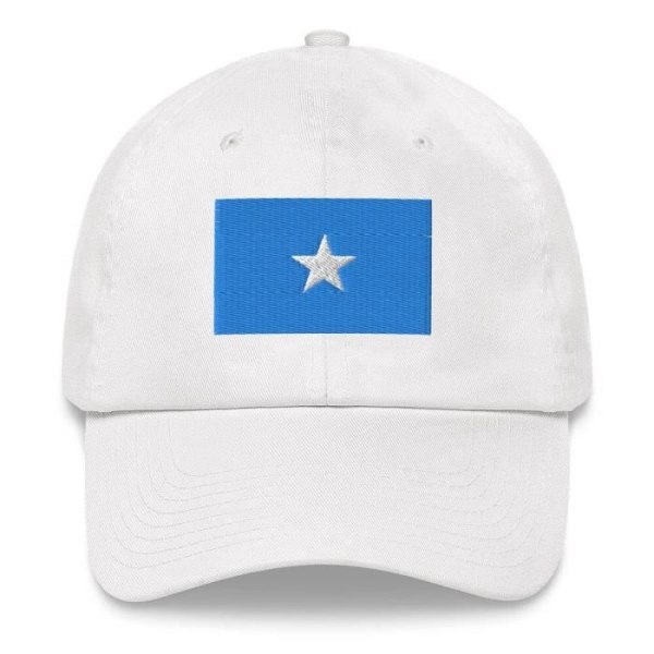 Somalia Flagg Keps Vit
