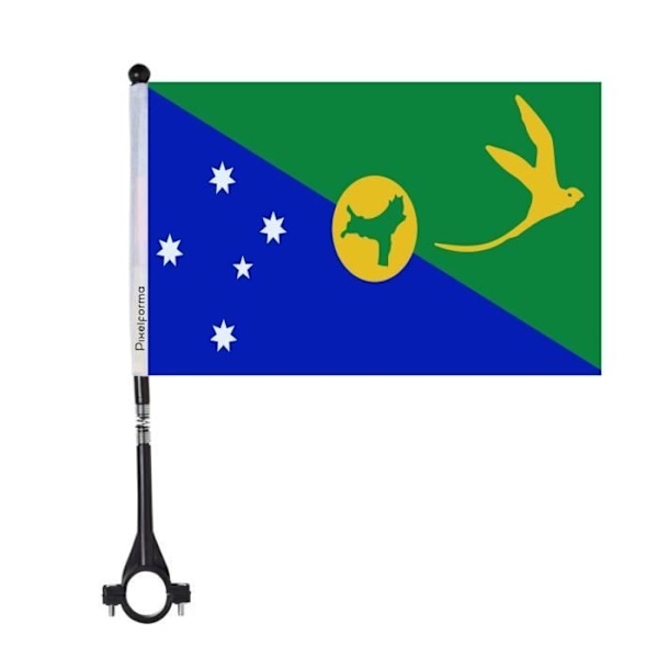 Christmas Island Cykelflag 10 stykker polyester