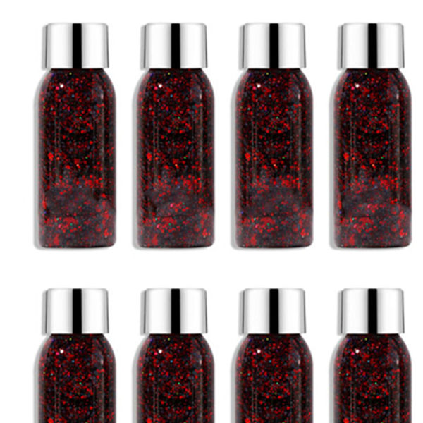 30ml Kroppsglitter Gel Smink Flytande Ögonskugga Långvarig Glittrande Glitter Gel för Festivalfest för Ansikte Ögon Hår Naglar 05
