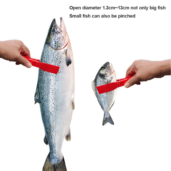 Fiskeklämma med låsbrytare Fiskåtdragningsklämma Kroppsfjäder Fånglina Hållare Kontroller Gripare