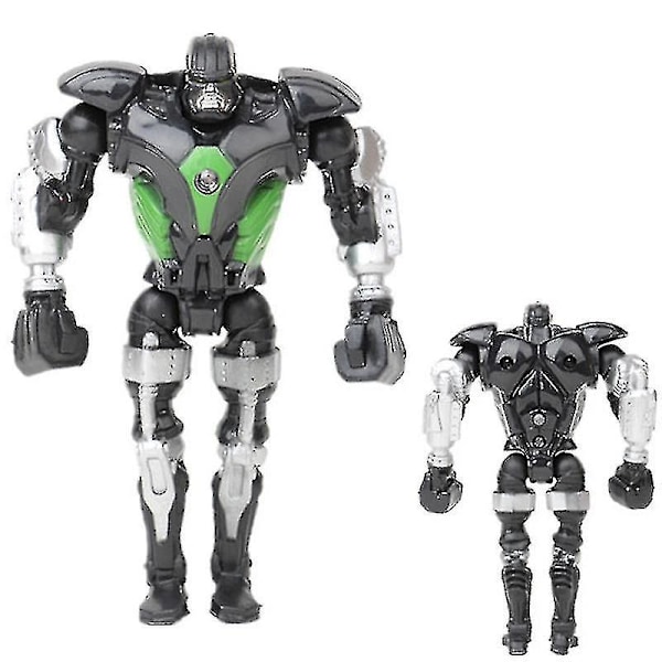 8 st 13 cm film Real Steel Zeus Atomic Midas Adam Invader Robot Noisy Boy Actionfigur Figur Leksak Present