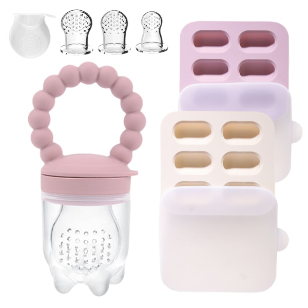 Baby molds med baby Napp-Baby Silikon Nibble Frysbricka Matförvaringsbehållare