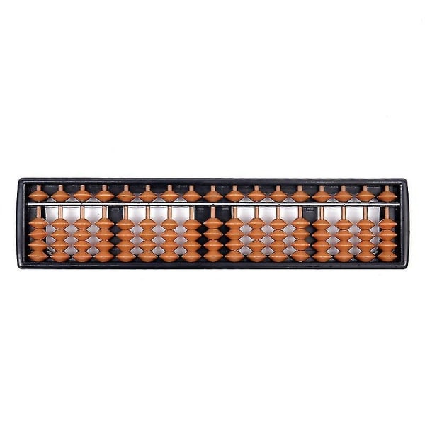 Galaxy Standard Abacus 10 tum Professionell 17 kolumnräknare (utbildningsverktyg)