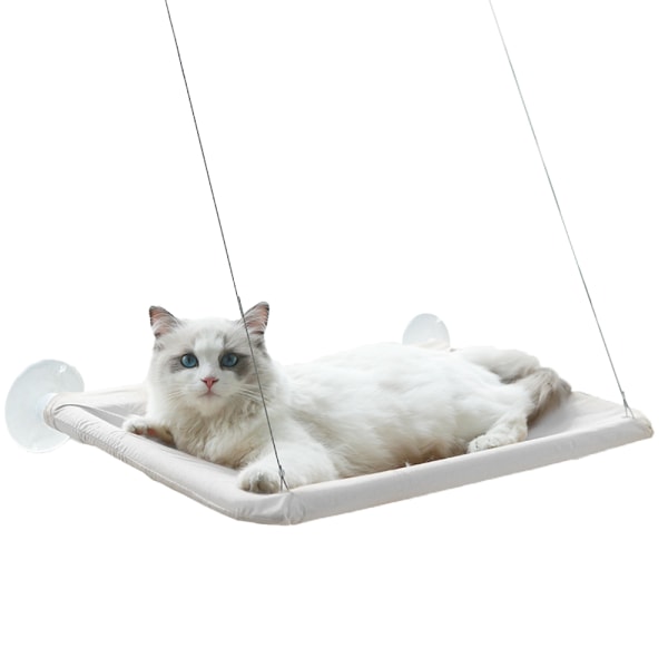 Fönstermonterad säkerhetskatts vilohylla Sunny Seat Platssparande kattsängar för innekatter