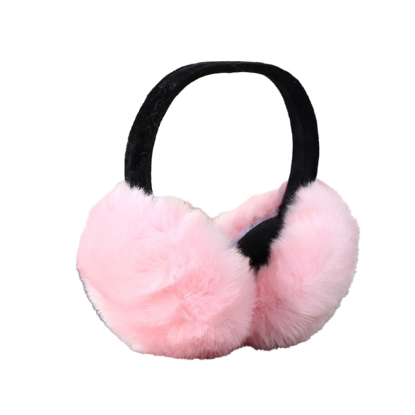 Hörselkåpor för barn Vinterhörselkåpor för plyschhörselkåpor-rosa