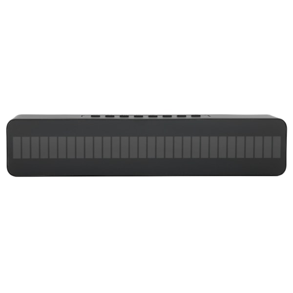 LED Bluetooth-högtalare Portabel Multifunktionell Trådlös Bluetooth 5.0 Subwoofer med Stor Batterikapacitet för Hemmet Svart