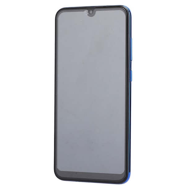 Nowa6pro Ansiktsigenkänning Fingeravtrycksupplåsning 6,5 tums Skärm 1440x3040 Dubbla Kort Dubbel Standby Smartphone 6+128G Blå 100‑240V