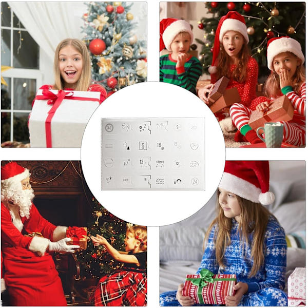 Garn Adventskalender 2024 | 24 Dagar med Virk- & Stickmarkörer för Julnedräkning
