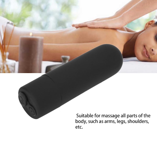 Bärbar USB-massageapparat Kropp Multifrekvens Massage Vibrator Kroppsmassage Vibrator