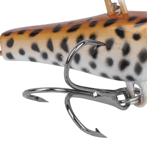 Topwater Fiskeutrustning, Utomhuslivsstil, Ytrörelse Fiskedrag med Supervass Krok, Lättviktsdesign, Livsliknande Simning