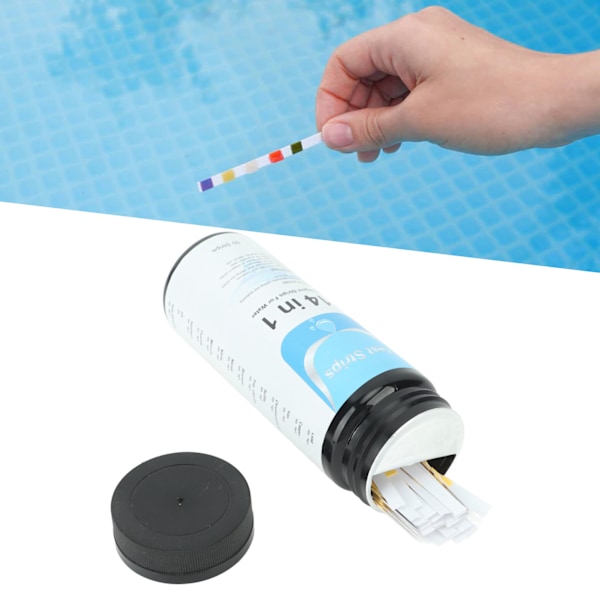 Vattentestkit, Pålitligt varumärke säkerställer din dricksvattenhälsa, Komplett test för brunn- och kranvatten inklusive Quick & Clear-sortiment, 50 remsor,