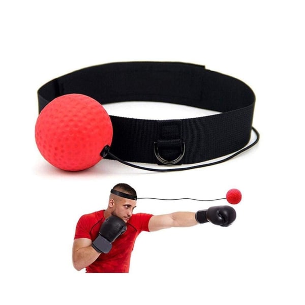 Soulpala Boxen Training Ball Reflex Fightball，Punch Boxing Ball mit Kopfband，Boxen- Praktische Ausbildung im Studio eller im Freienfür