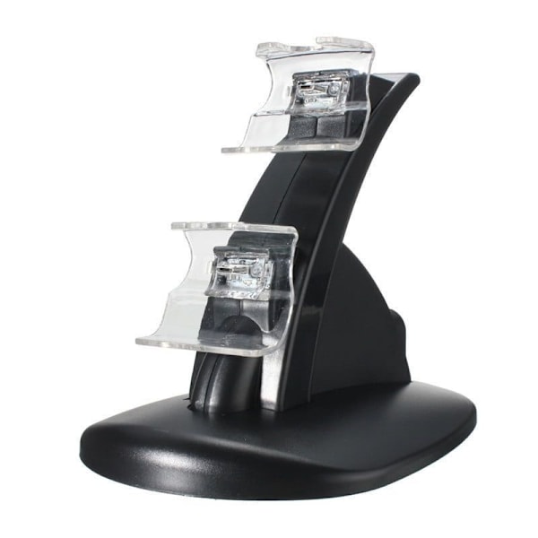 LED-laddningsstation med dubbla snabbladdningsdockor för Xbox One / Xbox One S