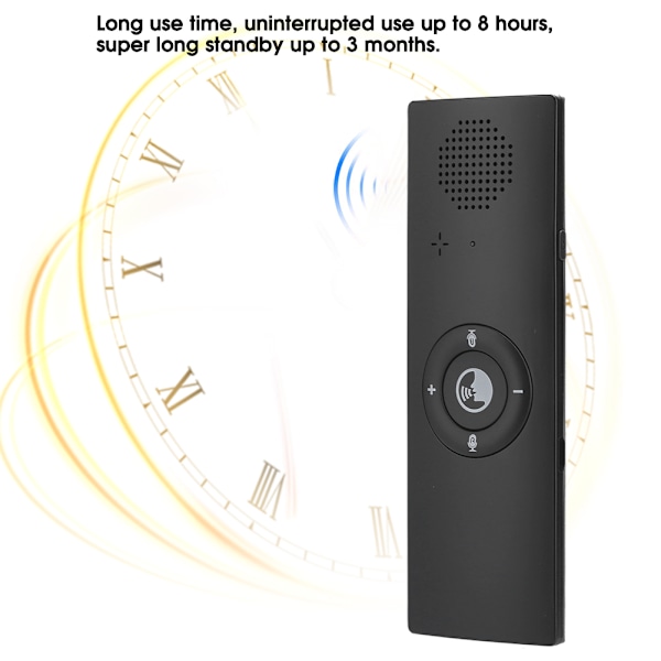 Bärbar Mini Trådlös Smart Röstöversättare Multi Språk Realtids Bluetooth Översättare