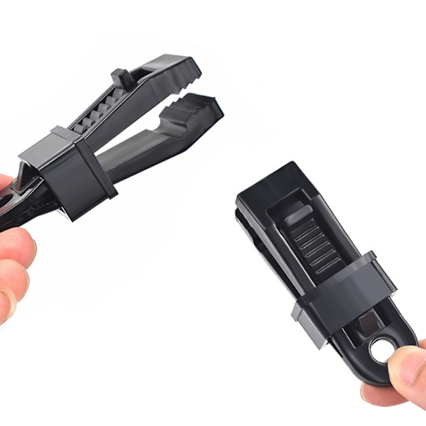 Presenningsklämma Lås Grepp, Kraftigt Grepp För Utomhuscamping, Nylonmaterial Säkerställer Hållbarhet, Vattentät Design Perfekt För Tält, Baldakiner,