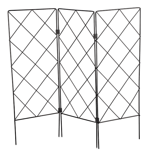 Mångsidig Vinställning, Klätterväxtstöd för Utomhusvin och Blomstöd, Hopfällbart Trädgårdsstöd med Utrymmesbesparande Design och