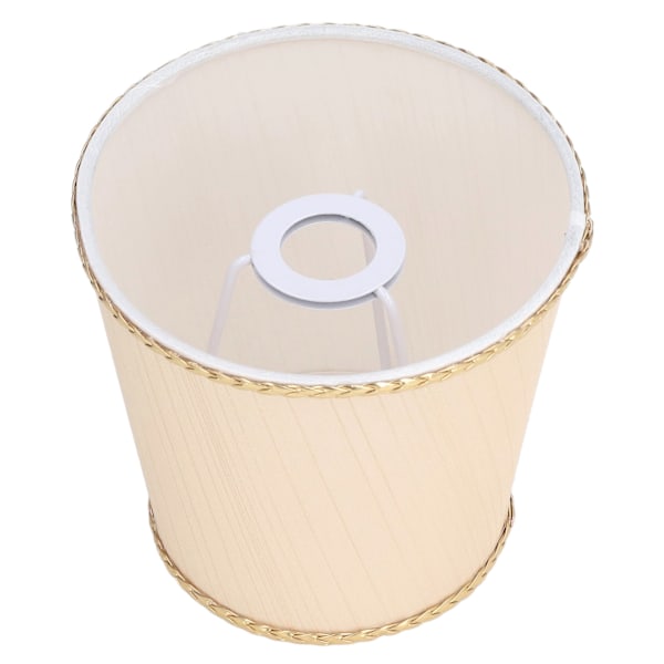 Elegant Lampskärm i Linnetyg, Plisserad Design Handgjord Lampskärm för Bred Användning i Bordslampsdekor, Ljuskrona Skärm med Hög