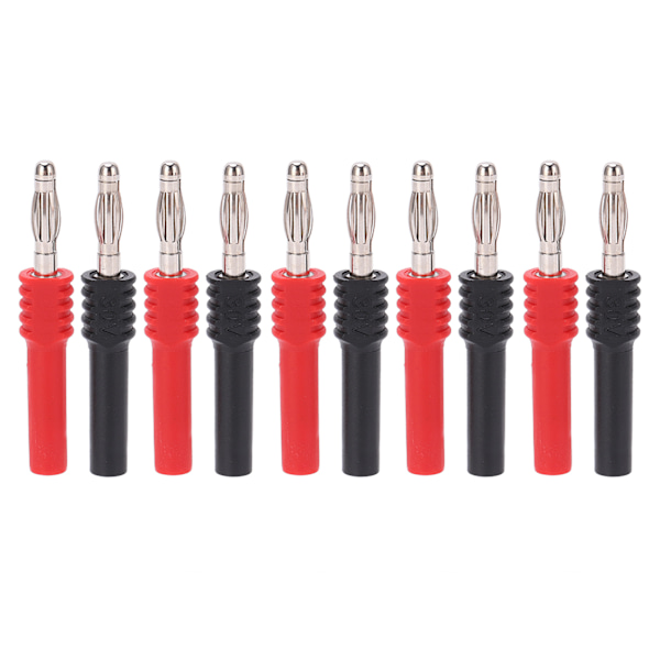 5Set J.20025 Bananpluggkontakt 4mm hane till 2mm hona Bananpluggadapter för industri