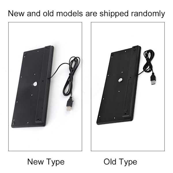 Trådlöst Bluetooth-tangentbord, Mini bärbart tangentbord med enkel växling mellan enheter, Slimmad design för bekväm skrivning och resor