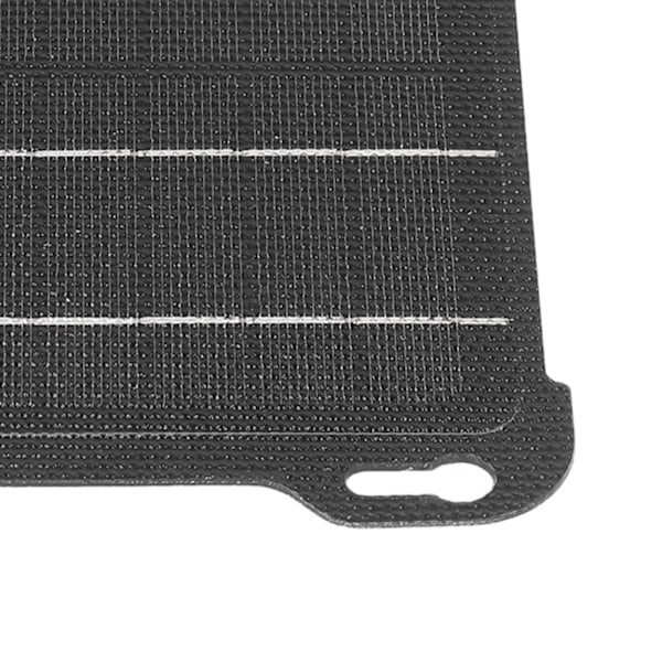 Monokristallin Högeffektiv Solpanel, 15W Portabel Solcellsladdare med Dubbla USB-utgångar, Lättviktig för Cykling och Bergsklättring