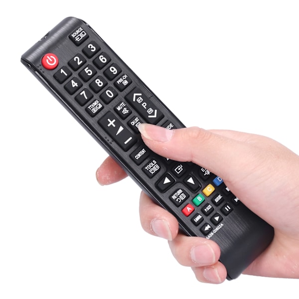 Perfekt Ersättning för Borttappad Eller Trasig Fjärrkontroll, Enkel Universalfjärrkontroll för Samsung TV, Passar Samsung Aa59-00602A, Aa59-00666A, Aa59-00741A, Aa59-00496A