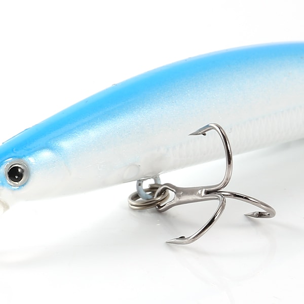 HENG JIA 9,5cm Beten Hårda Beten Konstgjorda Beten Fiske Minnow Wobblers för Fiske (C)