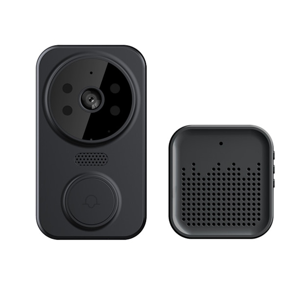 Guardian Of Your Home, Trådlös Videodörrklocka, 2-Vägs Ljudkommunikation, PIR Rörelsedetektering, Fungerar Med Alexa, Inget Abonnemang Krävs
