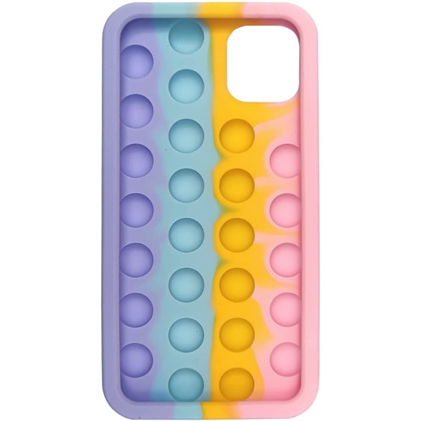 Popit fidget skal Färglad  (iPhone Modeller) iPhone XR iPhone XR