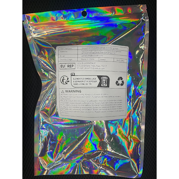 Mystic Fire Flame Color Changer | Långvarigt Pulver för Eldstäder | 30g | 5-pack 5-pack 30 g