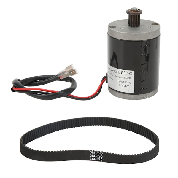 Borstad DC-motor, aluminiumkonstruktion säkerställer hållbarhet och långvarig prestanda, mångsidig kompatibilitet för DIY elcykel trehjuling