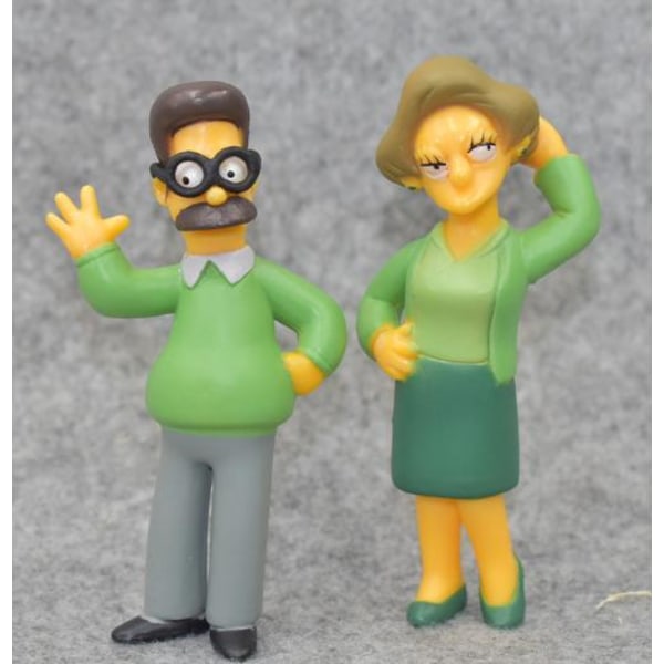 14-pack Simpsons familjfigurer