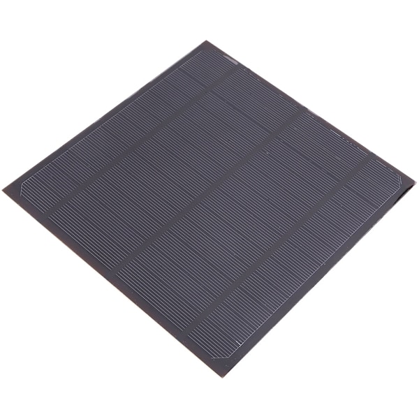4.5W 6V Utomhus Bärbar DIY Mini Vattentät Monokristallin Kisel Solpanel
