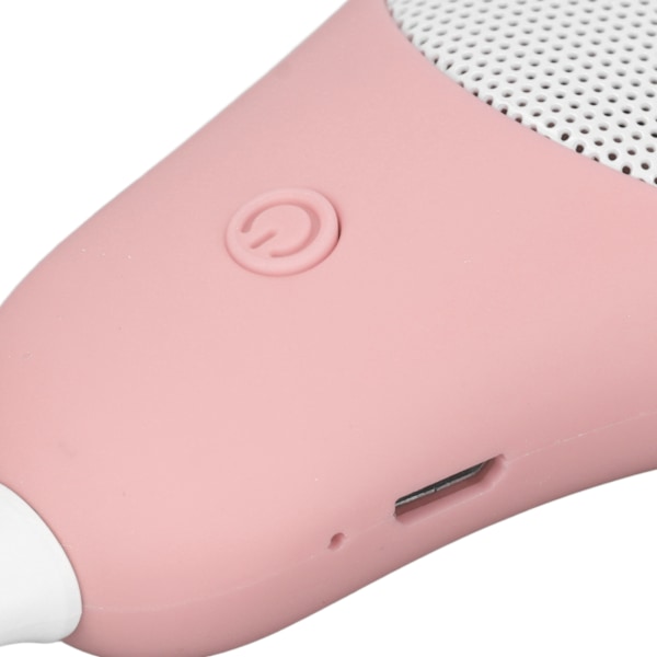 Nackbands Bluetooth-högtalare Stereo Handsfree Brusreducering Bärbar Högtalare för Hem Utomhussporter Resor Rosa