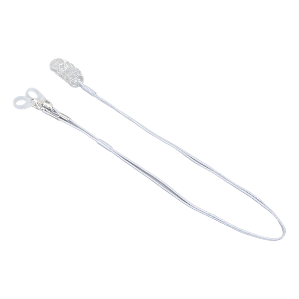 Förvaringslösning för öronproppar, slitstarkt silikonplastmaterial, anti-tappsnodd, ventilerade öronproppar minskar tryck i örat, transparent design för dagligt bruk
