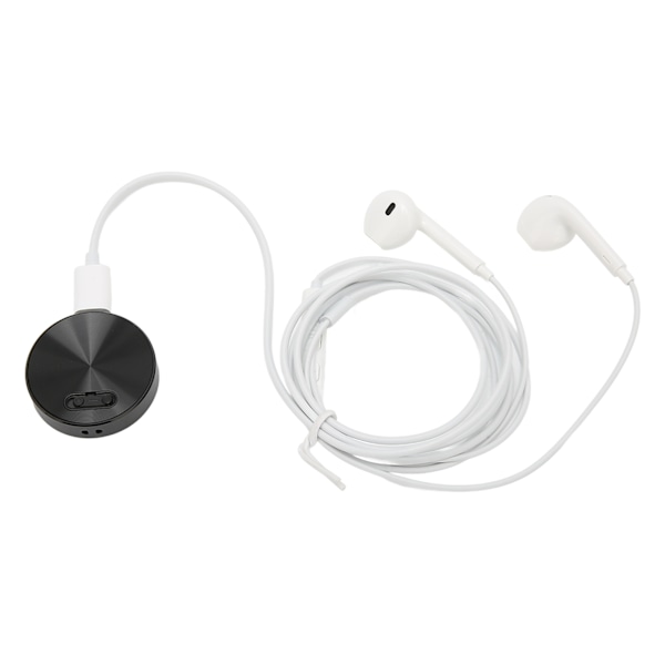 Mini Röstinspelare HD Brusreducering Röstaktiverad USB Uppladdningsbar Fickinspelare för Arbetsstudier Neutral Engelska Svart 8GB (Lagrar Inspelning 96