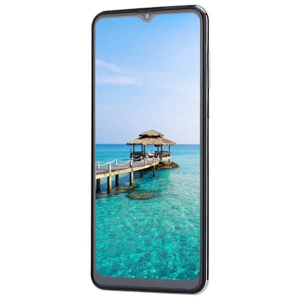 MIQOO p41pro 6+64G 6,7-tums skärm Mobiltelefon Ansikts-ID Fingeravtrycksupplåsning Vit (100–240V) MOI