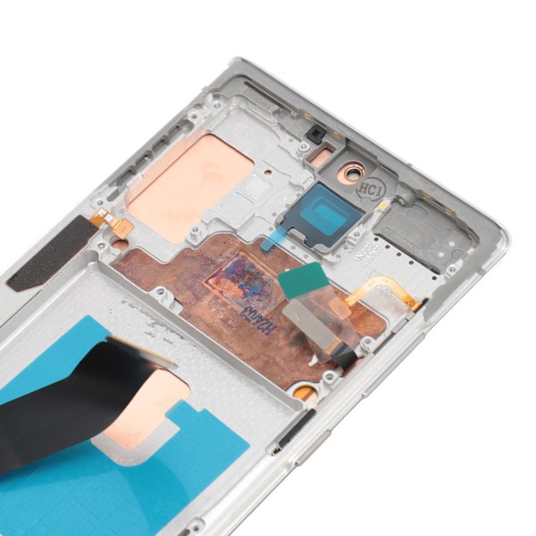 Skärmenhet för telefon 6,8 tum Ersättningsdigitizer LCD Touchscreen för Galaxy Note10+ Note 10 Plus SM N975U SM N975F DS Silver