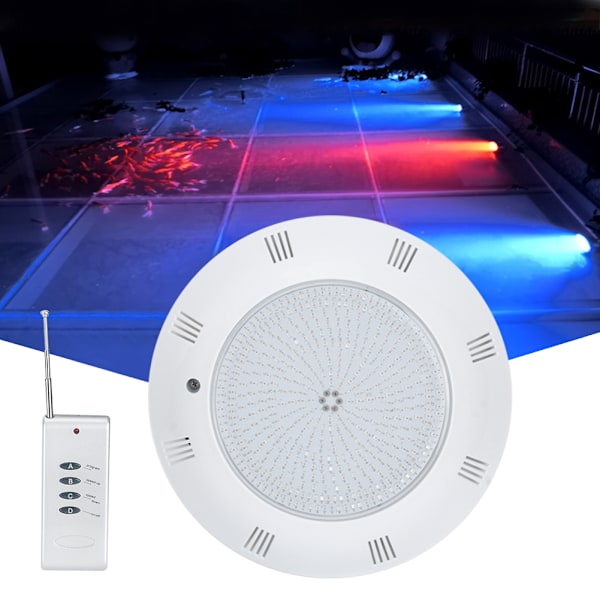 RGB Färgskiftande LED Poollampa, 12V Undervattens LED-belysning, Förvandla Din Pool Till En Nattlig Hotspot Med Vår Högkvalitativa LED-lampa