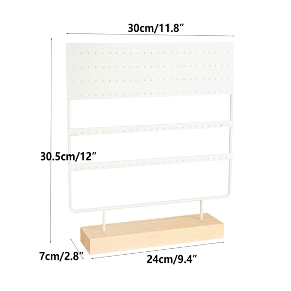 Örhängehållare Stativ, Örhänge Organizer Display Stativ (3 Lager)
