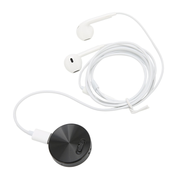 Mini Röstinspelare HD Brusreducering Röstaktiverad USB Uppladdningsbar Fickinspelare för Arbetsstudier Neutral Engelska Svart 16GB (Lagra Inspelning