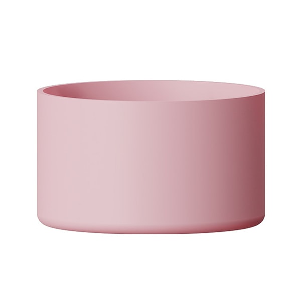 2 st Silikon Flaskskydd för 24oz Vattenflaskor, Halkfritt Skyddande Hölje Botten Stötfångare Tål Maskindisk Pink